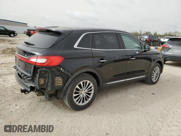 2016 Lincoln MKX Select with VIN 2LMTJ6KR3GBL24366, listed as a Copart auction lot 49454575 with 181,060 mi miles and Salvage Title. Bid and sale history available at carsss.com. Image 3.