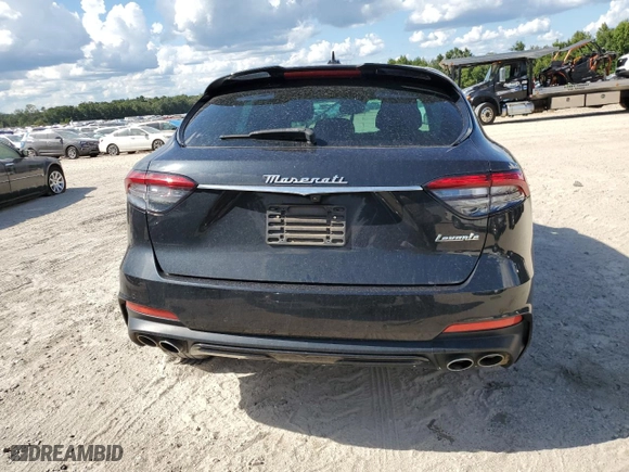 2022 Maserati Levante GT with VIN ZN661XUA9NX384716, listed as a Copart auction lot 69743654 with 0 mi miles and Salvage Title. Bid and sale history available at carsss.com. Image 6.