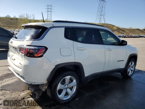 2018 Jeep Compass Latitude z VIN 3C4NJDBB8JT245898, wystawiony jako Copart lot #54578425 z przebiegiem 115 236 mil mil oraz Szkoda całkowita • Salvage title. Historia ofert i sprzedaży dostępna na DreamBid. Obrazek 3.