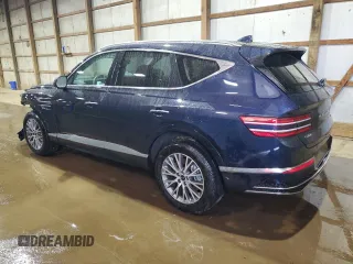 2025 Genesis GV80 Standard with VIN KMUHFESB1SU242026, listed as a Copart auction lot 61806355 with 12,125 mi miles and Clean title. Bid and sale history available at DreamBid. Image 2.