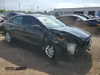 2019 Kia Forte LXS with VIN 3KPF24AD3KE105929, listed as a Copart auction lot 56757015 with 87,158 mi miles and Salvage title. Bid and sale history available at DreamBid. Image 4.