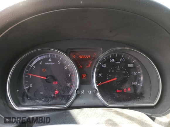 2015 Nissan Note S Plus with VIN 3N1CE2CP6FL442430, listed as a Copart auction lot 62165975 with 98,659 mi miles and Salvage title. Bid and sale history available at DreamBid. Image 9.