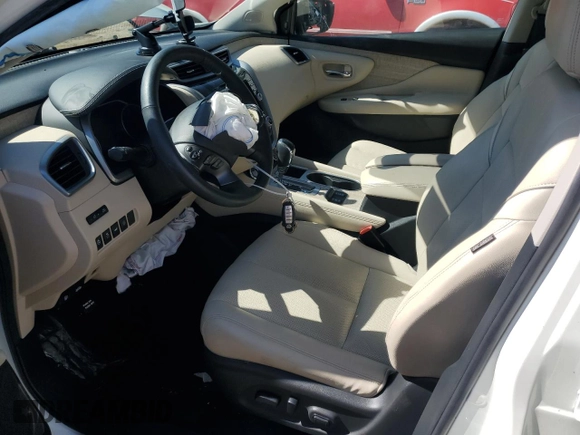 2022 Nissan Murano SL with VIN 5N1AZ2CJ9NC111710, listed as a Copart auction lot 48725715 with 11,992 mi miles and Salvage Title. Bid and sale history available at carsss.com. Image 7.