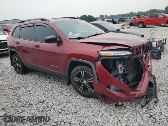 2016 Jeep Cherokee Sport z VIN 1C4PJLAB2GW207297, wystawiony jako Copart lot #60461045 z przebiegiem 146 175 mil mil oraz Szkoda całkowita • Salvage title. Historia ofert i sprzedaży dostępna na DreamBid. Obrazek 4.