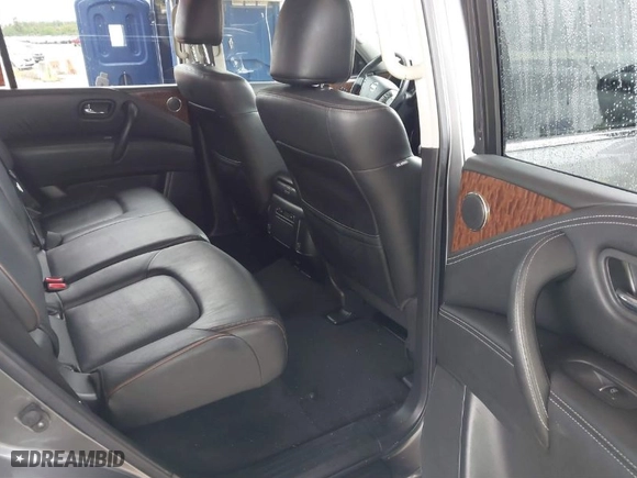 2019 Nissan Armada SL with VIN JN8AY2ND4K9091619, listed as a IAAI auction lot 41410978 with 98,452 mi miles. Bid and sale history available at carsss.com. Image 8.