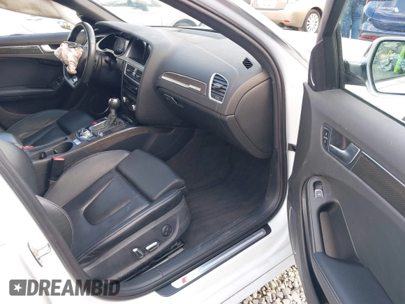 2015 Audi S4 Premium Plus with VIN WAUBGAFL3FA011392, listed as a IAAI auction lot 42082229 with 103,007 mi miles. Bid and sale history available at carsss.com. Image 5.