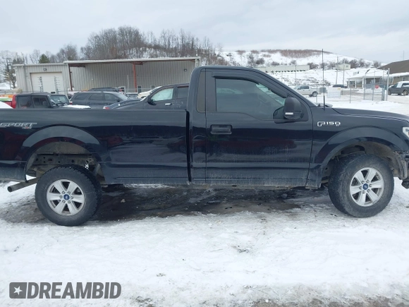 2018 Ford F-150 XL with VIN 1FTMF1EP8JKD65446, listed as a IAAI auction lot 41412677 with 87,225 mi miles. Bid and sale history available at carsss.com. Image 14.