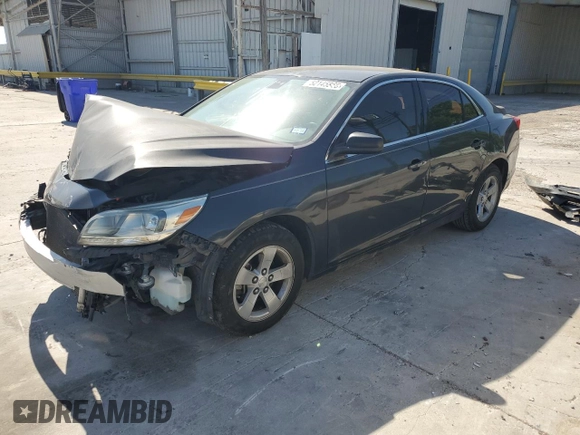 2015 Chevrolet Malibu LS with VIN 1G11B5SL7FF328050, listed as a Copart auction lot 52145865 with 75,908 mi miles and Salvage Title. Bid and sale history available at DreamBid. Image 1.