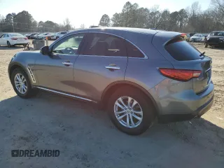 2016 Infiniti QX70 z VIN JN8CS1MUXGM671452, wystawiony jako Copart lot #43776495 z przebiegiem 192 412 mil mil oraz Szkoda całkowita • Salvage title. Historia ofert i sprzedaży dostępna na DreamBid. Obrazek 2.