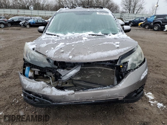 2012 Honda CR-V EX-L with VIN 5J6RM4H79CL063633, listed as a Copart auction lot 52341555 with 257,628 mi miles and Clean Title. Bid and sale history available at carsss.com. Image 5.