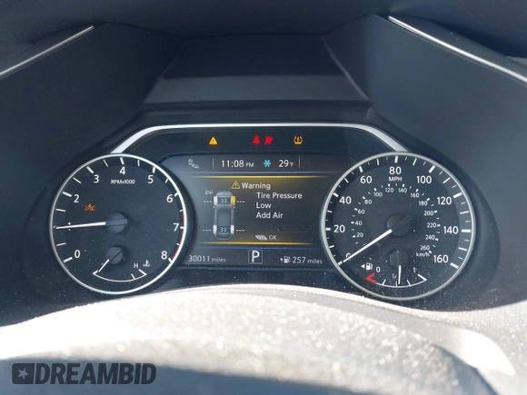 2020 Nissan Murano S with VIN 5N1AZ2AS7LN165553, listed as a IAAI auction lot 41350971 with 30,011 mi miles and . Bid and sale history available at DreamBid. Image 7.