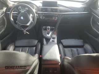 2015 BMW 4 Series 435i with VIN WBA3T3C56FP738508, listed as a Copart auction lot 74870964 with 77,111 mi miles and Salvage Title. Bid and sale history available at carsss.com. Image 8.