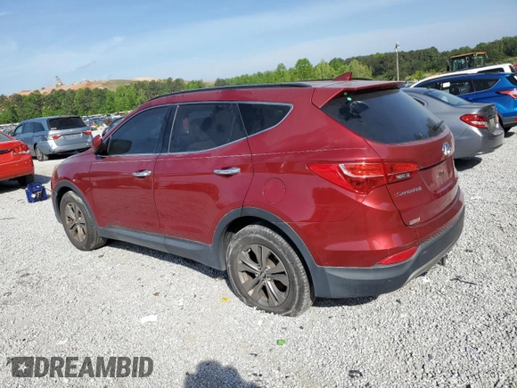 2014 Hyundai Santa Fe Sport with VIN 5XYZU3LBXEG137166, listed as a Copart auction lot 53893395 with 223,194 mi miles and Clean Title. Bid and sale history available at carsss.com. Image 2.