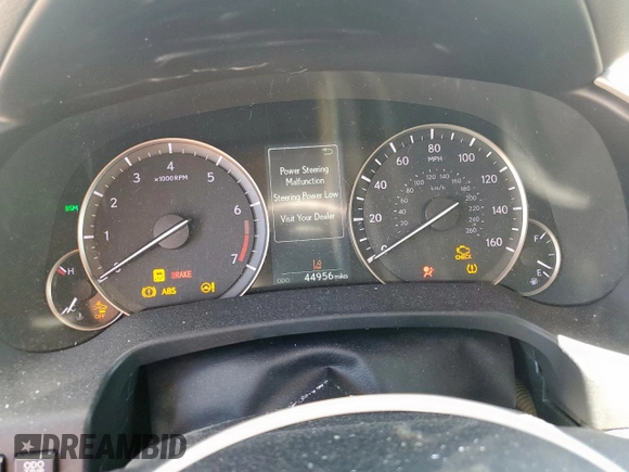 2021 Lexus RX 350 with VIN 2T2HZMAA4MC211118, listed as a Copart auction lot 58405465 with 44,956 mi miles and Salvage title. Bid and sale history available at DreamBid. Image 9.