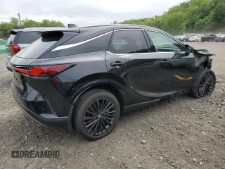 2025 Lexus RX 350 with VIN 2T2BAMCA9SC089458, listed as a Copart auction lot 58992545 with 487 mi miles and Salvage title. Bid and sale history available at DreamBid. Image 3.