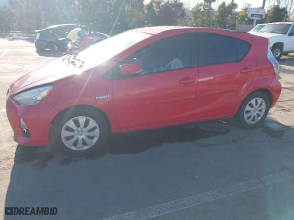 2012 Toyota Prius c One with VIN JTDKDTB37C1523990, listed as a IAAI auction lot 41470622 with 167,389 mi miles. Bid and sale history available at carsss.com. Image 20.