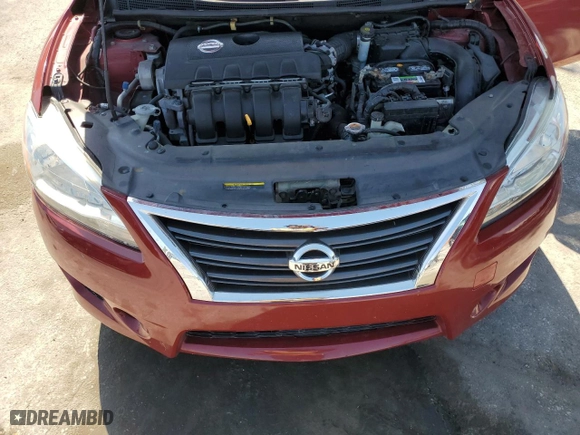 2013 Nissan Sentra SR with VIN 3N1AB7AP4DL796380, listed as a Copart auction lot 53377945 with 90,551 mi miles and Salvage Title. Bid and sale history available at carsss.com. Image 11.
