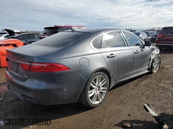 2016 Jaguar XF 35t Prestige z VIN SAJBK4BV8GCY18346, wystawiony jako Copart lot #46985125 z przebiegiem 89 484 mil mil oraz Szkoda całkowita • Salvage title. Historia ofert i sprzedaży dostępna na DreamBid. Obrazek 3.