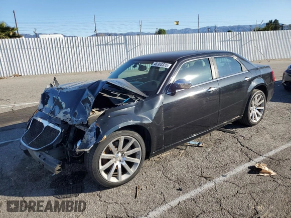 2006 Chrysler 300 C with VIN 2C3LA63H36H281427, listed as a Copart auction lot 46303335 with 92,924 mi miles and Salvage Title. Bid and sale history available at carsss.com. Image 1.