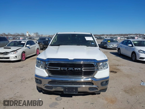 2020 Ram 1500 Big Horn with VIN 1C6RREBTXLN138726, listed as a IAAI auction lot 41413154 with 109,845 mi miles. Bid and sale history available at carsss.com. Image 12.