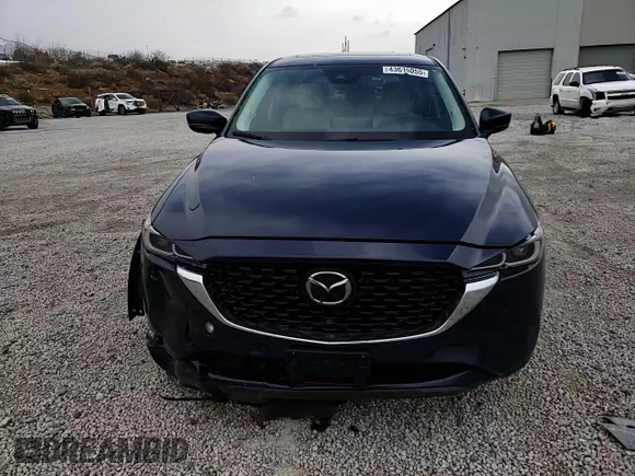 2024 Mazda CX-5 2.5 S Carbon Edition with VIN JM3KFBCL3R0412748, listed as a Copart auction lot 43615055 with 11,406 mi miles and Salvage Title. Bid and sale history available at carsss.com. Image 12.