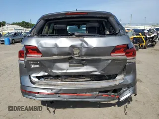 2021 Volkswagen Atlas SEL Premium R-Line with VIN 1V2FR2CA5MC541449, listed as a Copart auction lot 62304135 with 58,269 mi miles and Salvage title. Bid and sale history available at DreamBid. Image 6.