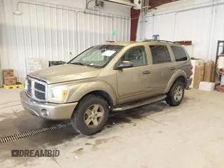 2005 Dodge Durango SLT with VIN 1D4HB48N45F606607, listed as a IAAI auction lot 42152830 with 181,185 mi miles and . Bid and sale history available at DreamBid. Image 2.