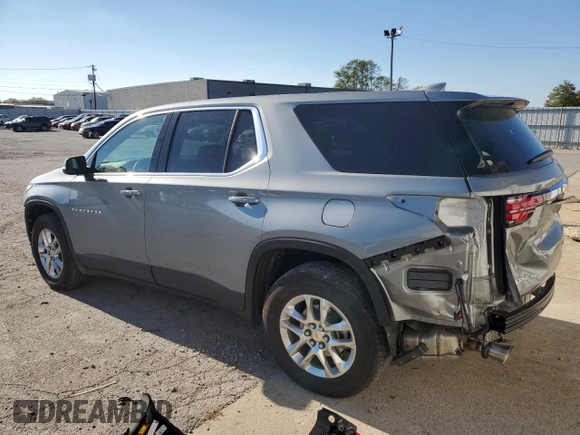 2023 Chevrolet Traverse LS with VIN 1GNEVLKW0PJ200334, listed as a Copart auction lot 76486454 with 28,756 mi miles and Salvage Title. Bid and sale history available at carsss.com. Image 2.