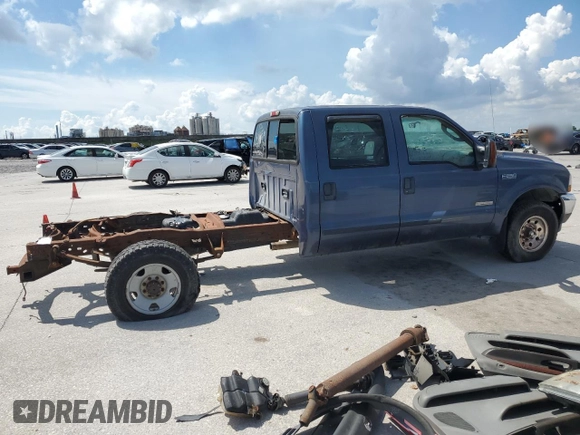 2004 Ford F-250 XL with VIN 1FTNW20P44EA58523, listed as a Copart auction lot 83796734 with Not provided miles and Non repairable. Bid and sale history available at DreamBid. Image 5.