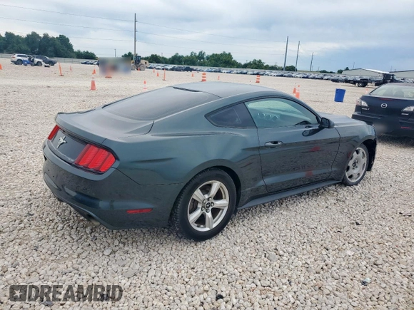 2015 Ford Mustang V6 with VIN 1FA6P8AM3F5328827, listed as a Copart auction lot 60254335 with 130,552 mi miles and Salvage title. Bid and sale history available at DreamBid. Image 3.