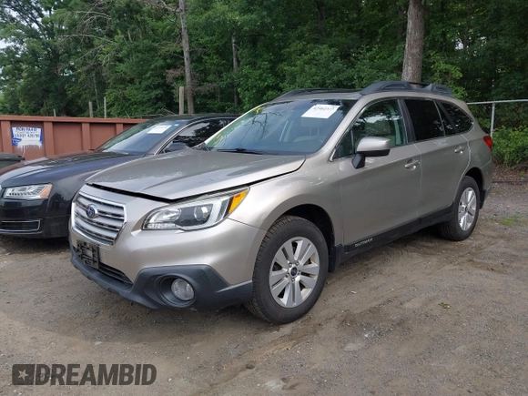 2015 Subaru Outback Premium z VIN 4S4BSADC2F3327614, wystawiony jako IAAI lot #42462373 z przebiegiem 82 695 mil mil oraz . Historia ofert i sprzedaży dostępna na DreamBid. Obrazek 2.