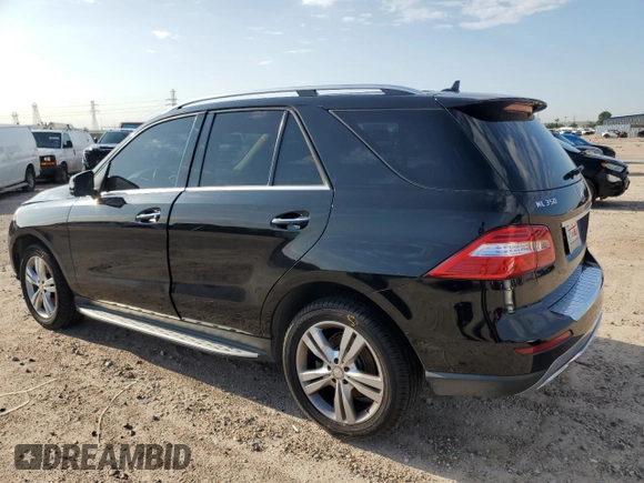 2014 Mercedes-Benz M 350 with VIN 4JGDA5JB8EA411199, listed as a Copart auction lot 55778065 with 112,674 mi miles and Salvage Title. Bid and sale history available at DreamBid. Image 2.