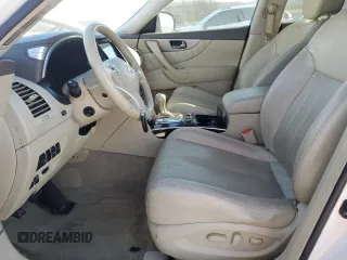 2015 Infiniti QX70 with VIN JN8CS1MU6FM381563, listed as a Copart auction lot 45113595 with 199,694 mi miles and Salvage title. Bid and sale history available at DreamBid. Image 7.