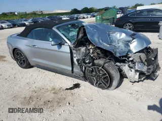 2022 Ford Mustang EcoBoost with VIN 1FATP8UH7N5118943, listed as a Copart auction lot 57218815 with Not provided miles and Non repairable. Bid and sale history available at DreamBid. Image 4.