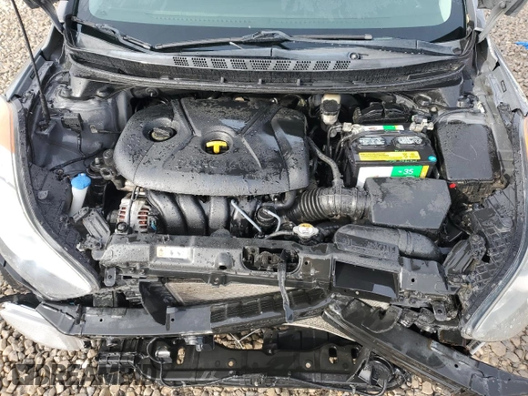 2013 Hyundai Elantra Limited with VIN 5NPDH4AE7DH449924, listed as a Copart auction lot 45911945 with 108,559 mi miles and Salvage Title. Bid and sale history available at DreamBid. Image 11.