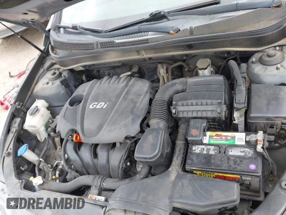 2013 Hyundai Sonata GLS with VIN 5NPEB4AC0DH546497, listed as a IAAI auction lot 42199649 with 154,561 mi miles and . Bid and sale history available at carsss.com. Image 10.