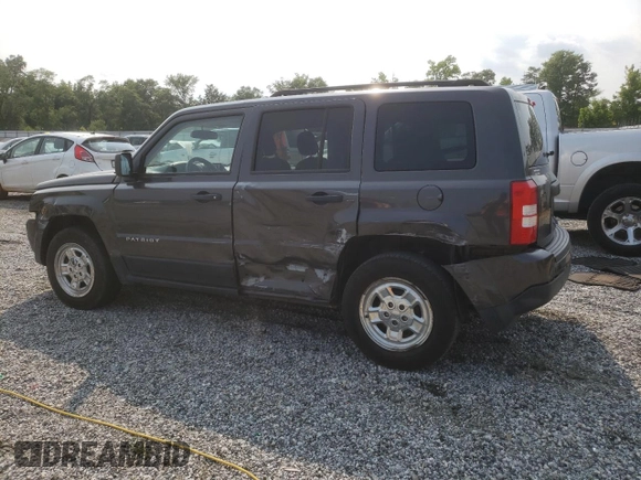 2016 Jeep Patriot Sport with VIN 1C4NJPBA9GD642883, listed as a Copart auction lot 58976265 with 71,713 mi miles and Salvage title. Bid and sale history available at DreamBid. Image 2.