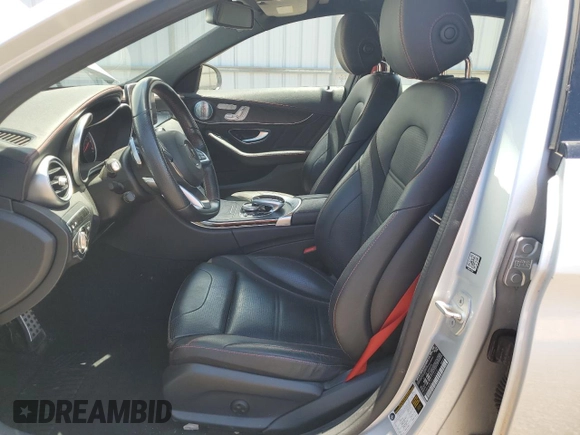2016 Mercedes-Benz C 450 AMG with VIN 55SWF6EB7GU132835, listed as a Copart auction lot 54078565 with 25,803 mi miles and Clean title. Bid and sale history available at DreamBid. Image 7.