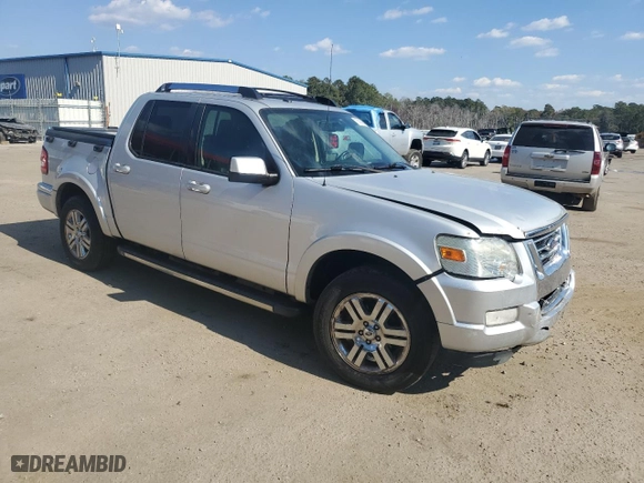 2010 Ford Explorer Sport Trac Limited with VIN 1FMEU3DE4AUF06888, listed as a Copart auction lot 78088694 with 129,434 mi miles and Salvage Title. Bid and sale history available at carsss.com. Image 4.