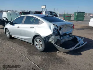 2018 Chevrolet Cruze LS with VIN 1G1BC5SM6J7181412, listed as a IAAI auction lot 41772437 with 129,254 mi miles. Bid and sale history available at carsss.com. Image 3.