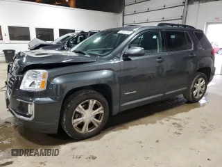 2017 GMC Terrain SLE z VIN 2GKALNEK9H6339494, wystawiony jako Copart lot #82043764 z przebiegiem 59 495 mil mil oraz Szkoda całkowita • Salvage title. Historia ofert i sprzedaży dostępna na DreamBid. Obrazek 1.