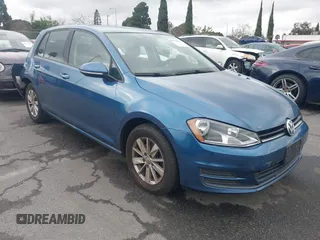 2016 Volkswagen Golf TSI S z VIN 3VW217AU5GM030485, wystawiony jako IAAI lot #41533991 z przebiegiem 119 562 mil mil oraz . Historia ofert i sprzedaży dostępna na DreamBid. Obrazek 1.