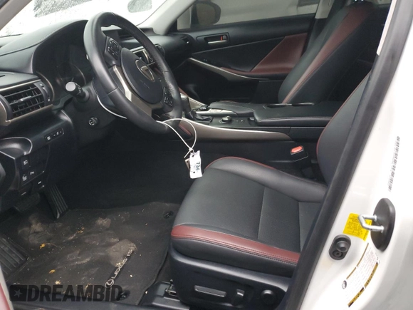 2019 Lexus IS with VIN JTHBA1D20K5087572, listed as a Copart auction lot 84193134 with 70,777 mi miles and Salvage Title. Bid and sale history available at carsss.com. Image 7.