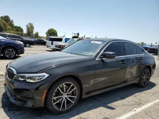 2019 BMW 3 Series 330i with VIN WBA5R1C54KAK07803, listed as a Copart auction lot 64897775 with 58,997 mi miles and Salvage title. Bid and sale history available at DreamBid. Image 1.