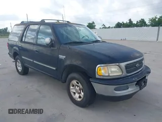 1998 Ford Expedition XLT z VIN 1FMRU17L0WLB19722, wystawiony jako IAAI lot #42477187 z przebiegiem 205 236 mil mil oraz . Historia ofert i sprzedaży dostępna na DreamBid. Obrazek 1.