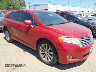 2010 Toyota Venza with VIN 4T3ZA3BB9AU036562, listed as a IAAI auction lot 42013675 with 217,612 mi miles. Bid and sale history available at carsss.com. Image 1.