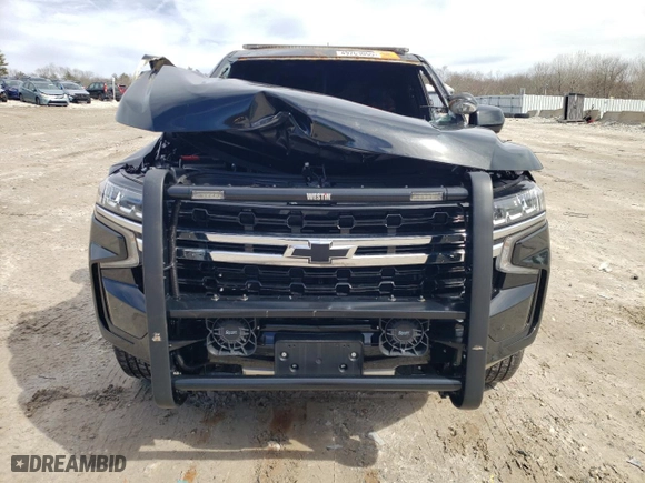 2024 Chevrolet Tahoe Commercial with VIN 1GNSKLED9RR349819, listed as a Copart auction lot 49763055 with 0 mi miles and Salvage Title. Bid and sale history available at carsss.com. Image 5.