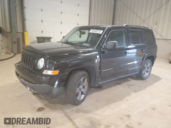 2015 Jeep Patriot High Altitude с VIN 1C4NJPFA5FD115982, выставлен на аукционе Copart как лот 55538215 с пробегом 79 674 миль миль и Списание • Salvage title. История ставок и продаж доступна на DreamBid. Изображение 1.