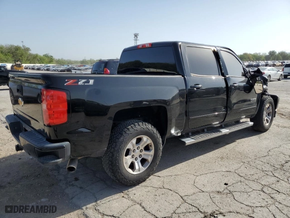 2018 Chevrolet Silverado 1500 LT with VIN 3GCUKREC1JG188088, listed as a Copart auction lot 53572125 with 0 mi miles and Clean Title. Bid and sale history available at carsss.com. Image 3.