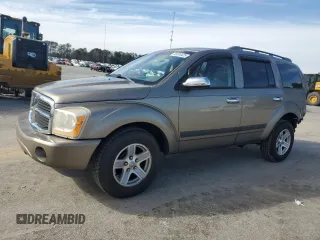 2006 Dodge Durango SLT with VIN 1D4HB48N16F150180, listed as a Copart auction lot 45816425 with 204,366 mi miles and Salvage title. Bid and sale history available at DreamBid. Image 1.